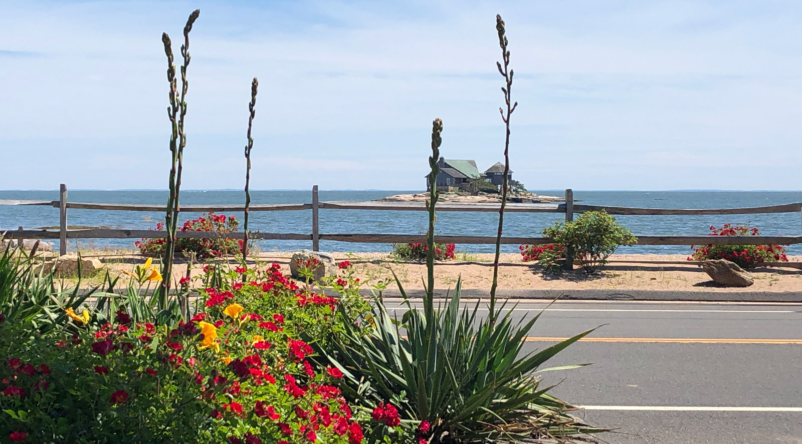 Branford Landscape water view of Edgewater Beach